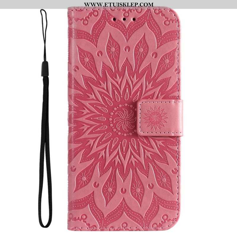 Etui Folio do Xiaomi 12 Lite Mandala Sun Ze Smyczą